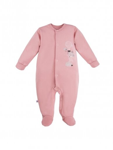 4-Piece Baby Layette Set MELLOW, EEVI, Pink 2