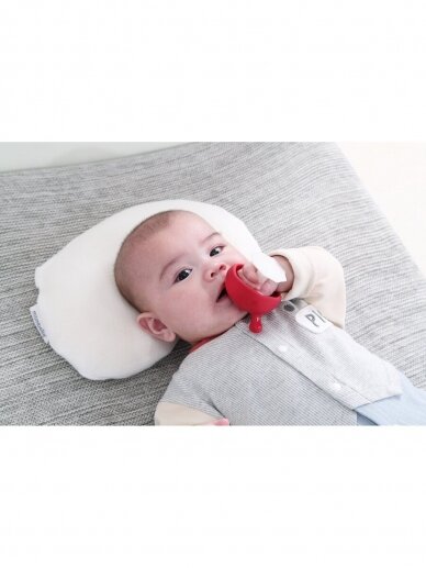 MOMBELLA MIMI MUSHROOM SOOTHE TEETHER TOY FOR 3 MONTHS BABY WITH A FREE CLIP 3