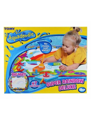 AQUADOODLE piešimo kilimėlis Super Rainbow Deluxe, E72772 4