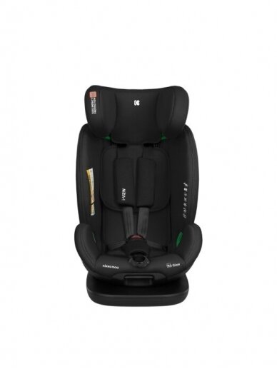 Car seat 40-150 cm i-View i-SIZE Black, Kikkaboo 7