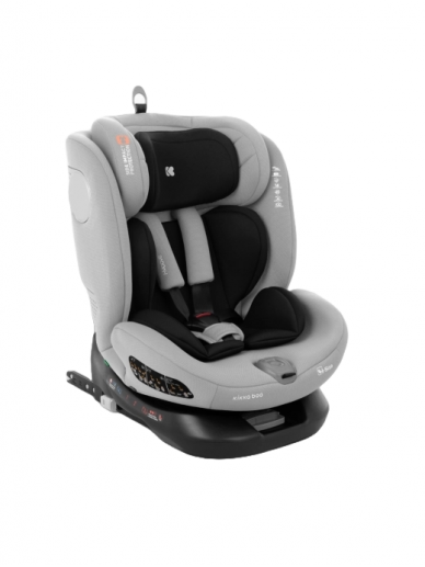 Car seat i-Size (40-150 cm), i-Moove Light Grey, Kikkaboo