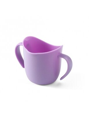 Babyono ergonomiškas mokomasis puodelis violetinis 1463/05