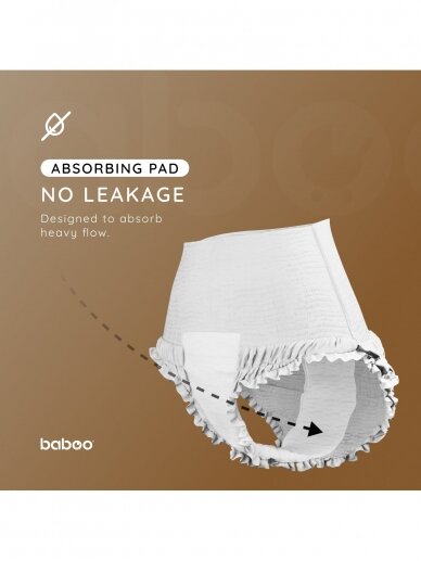 Baboo® diaper-panties, XL size 5 pcs. 1