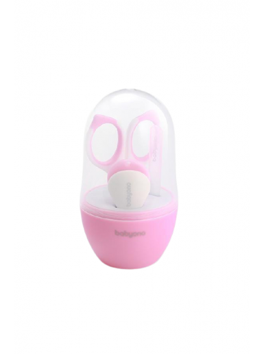 Manicure set for children, Pink, BabyOno 1