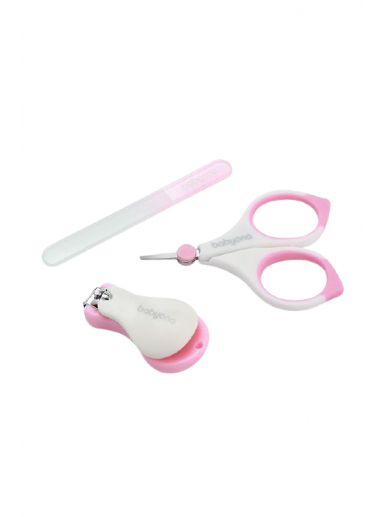 Manicure set for children, Pink, BabyOno 2