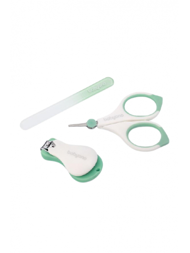 Manicure set for children, Mint, BabyOno 1