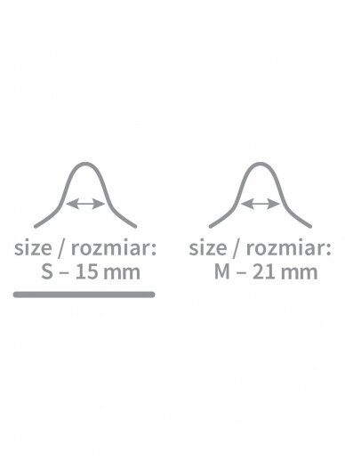 Silikoniniai antspeniai dėžutėje 2 vnt., S dydis, BabyOno 2