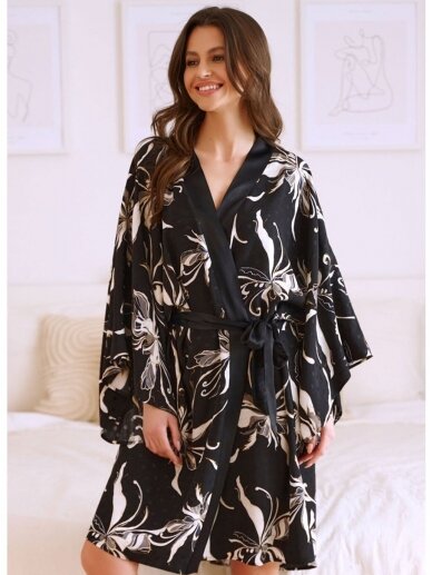 Maternity pregnancy and nursing robe Flamingo, Doctor Nap, Chalatai, Maternity nightwear