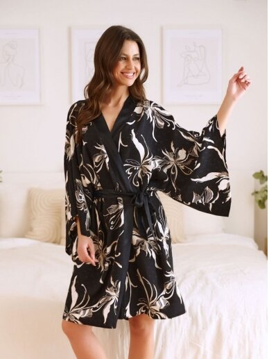 Maternity pregnancy and nursing robe Flamingo, Doctor Nap, Chalatai, Maternity nightwear