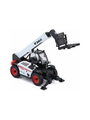 BBURAGO 1:48 teleskopinis krautuvas Bobcat T40.180SLP su padėklų šakėmis, 18-32087