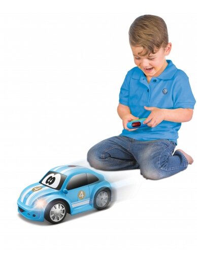 BB JUNIOR valdomas automobilis Volkswagen Easy Play, mėlynas, 16-92007 3