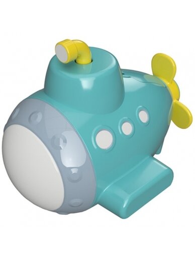 BB JUNIOR vonios žaislas Splash 'N Play Submarine Projector, 16-89001 1