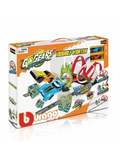 BBURAGO Go Gears trasa Extreme Double Vortex, 18-30532 1