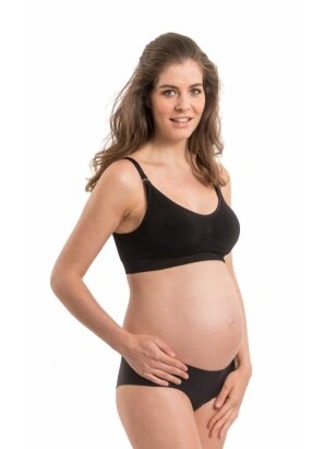 Emma Jane Maternity Nursing Sleep Bra, Number 371, Black : :  Fashion