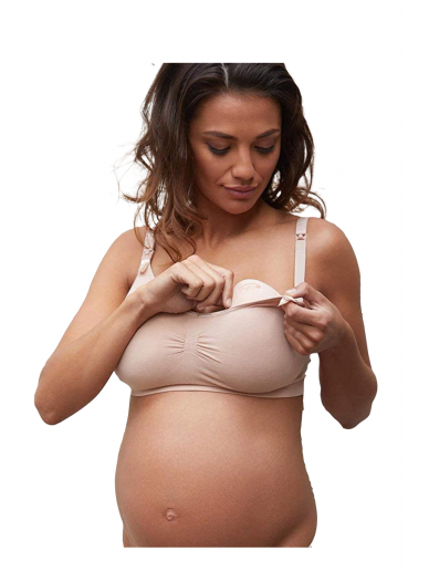 Absorbent Postpartum Bra Breastfeeding Bralette Curve Technology