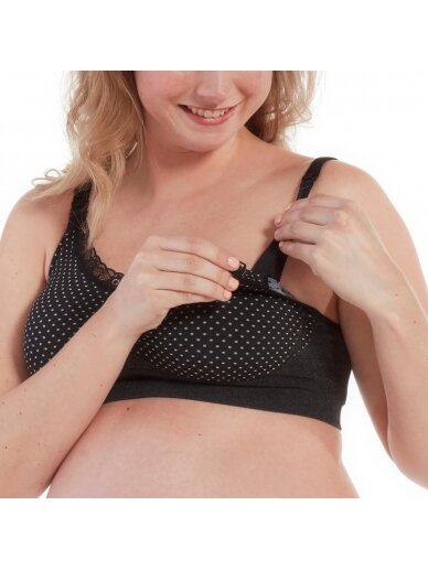 Nursing bra by Magic Body (black dots) 1