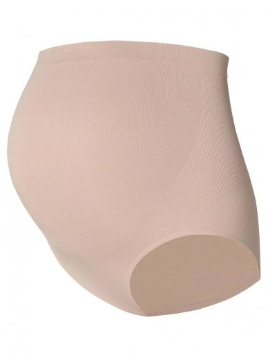 Seamless Over Belly Maternity Briefs in Nude by Noppies