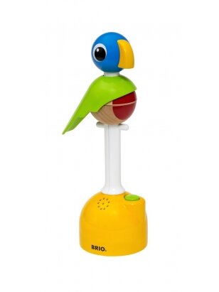 BRIO elektroninis žaislas Play & Learn Parrot, 30262