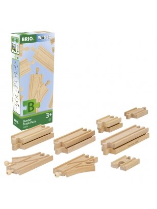 BRIO pradinis takelių rinkinys, 36099