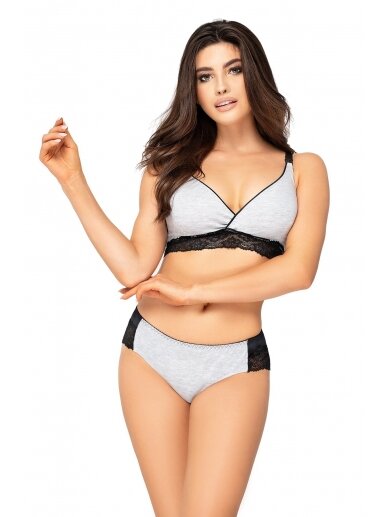 Nursing bra Daily by Momtobe (grey) 2