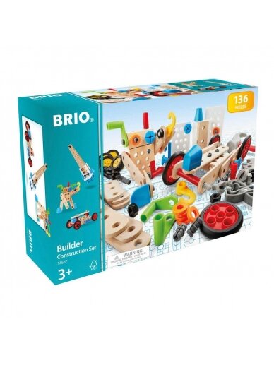 BRIO pradedančiojo statybininko rinkinys #2 Builders 34587