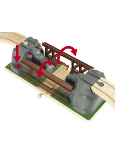 BRIO RAILWAY sudedamas tiltas, 33391000 2