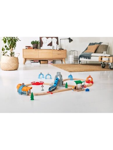 BRIO traukinio bėgių rinkinys Smart Tech Deluxe, 33972 2