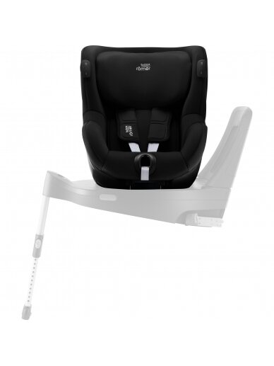 BRITAX DUALFIX iSENSE automobilinė kėdutė Space Black 2000035105 3