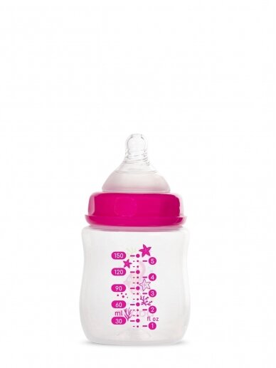 Baboo Anti-Colic Feeding Bottle, 150 ml, Sealife, 0+ Months 2