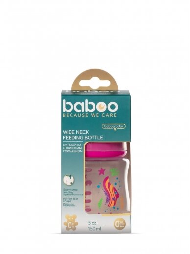 Baboo Anti-Colic Feeding Bottle, 150 ml, Sealife, 0+ Months 3