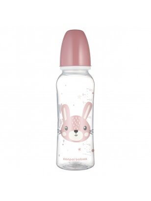 CANPOL BABIES siauro kaklelio buteliukas CUTE ANIMALS, 250 ml, 11/841_pin