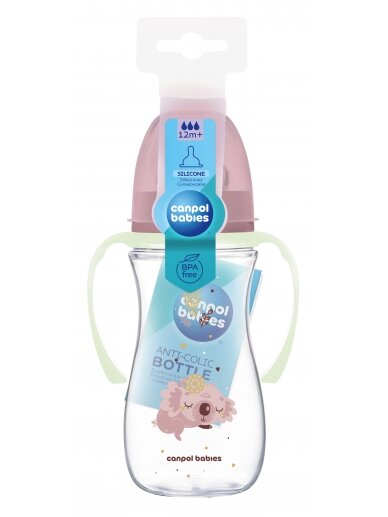 CANPOL BABIES Anti-colic buteliukas 300 ml EasyStart Sleepy Koala, 35/238_pin 2