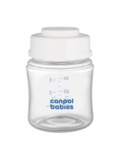 CANPOL BABIES buteliukų rinkinys pieno laikymui, 3x120ml, 0M+, 35/235 2