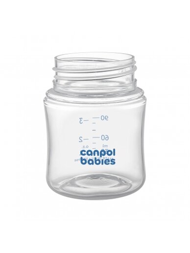 CANPOL BABIES buteliukų rinkinys pieno laikymui, 3x120ml, 0M+, 35/235 3