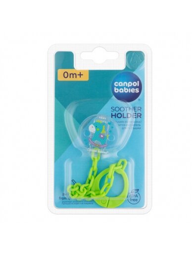 CANPOL BABIES grandinėlė čiulptukui Toys, Green, 10/889_gre 1