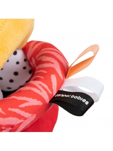 CANPOL BABIES sensorinis kamuolys su barškučiu ir cypsinčiu žaislu, BabiesBoo, 68/089 4