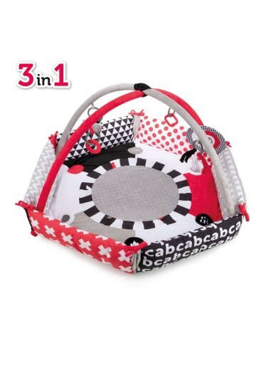 Canpol babies žaidimų kilimėlis SENSORY TOYS 68/077 2