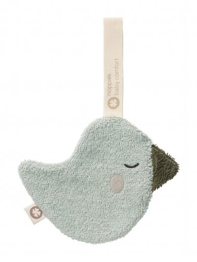 Pacifier cloth duck pacifier cloth - puritan gray Noppies