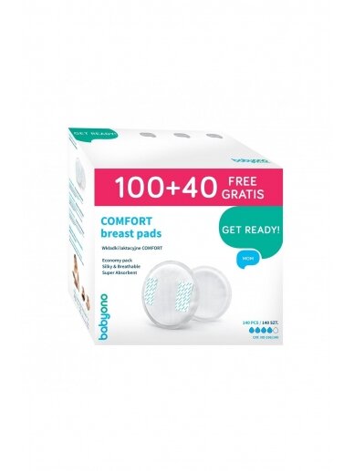 Vienkartiniai įklotai į liemenėle 140 vnt. Baby Ono Comfort 3