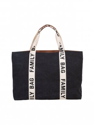 FAMILY BAG krepšys, Signature canvas Black, CHILDHOME