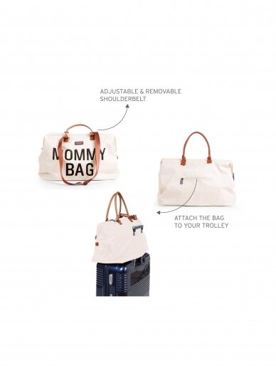 MOMMY BAG ® NURSERY BAG -  OFF WHITE 3