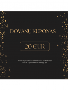 Dovanų kuponas 9menesiai.lt 20 Eur