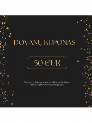 DOVANŲ KUPONAS 9menesiai.lt 50 Eur