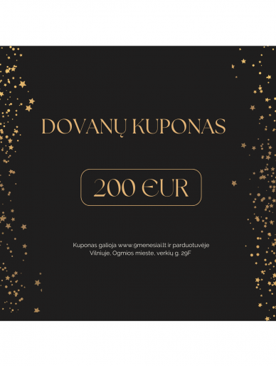 DOVANŲ KUPONAS 9menesiai.lt 200 Eur