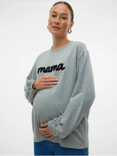 Jumper for pregnant and nursing MESINE, Mamalicious (Grey) 2