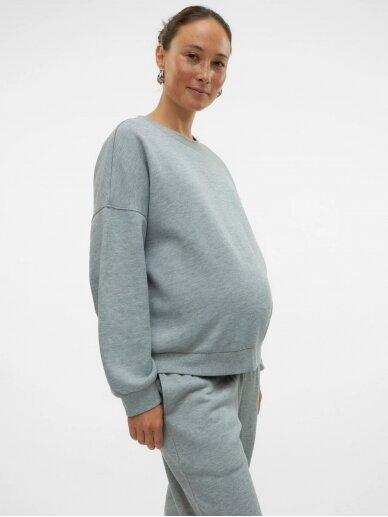 Maternity sweater VMMSONJA, Vero Moda (Grey) 1