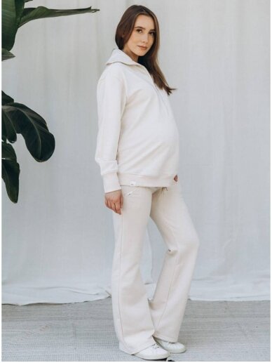 Hoodie for pregnant women Sunny dauy, FM (beige) 2