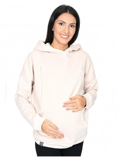 Maternity sweatshirt 2in1 Molly, Beige 5