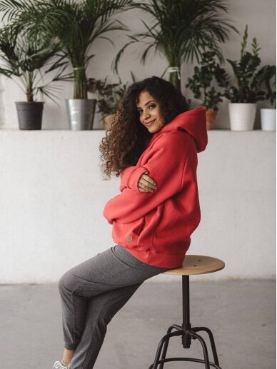 Maternity Jumper  MOTHERHOOD, Milk&Love (Red) 5