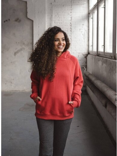 Maternity Jumper  MOTHERHOOD, Milk&Love (Red) 7